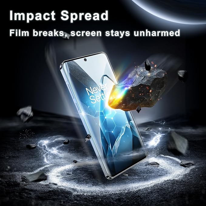 2+2 Pack for OnePlus 13 Screen Protector and Camera Protectors, Fingerprint - Image 3