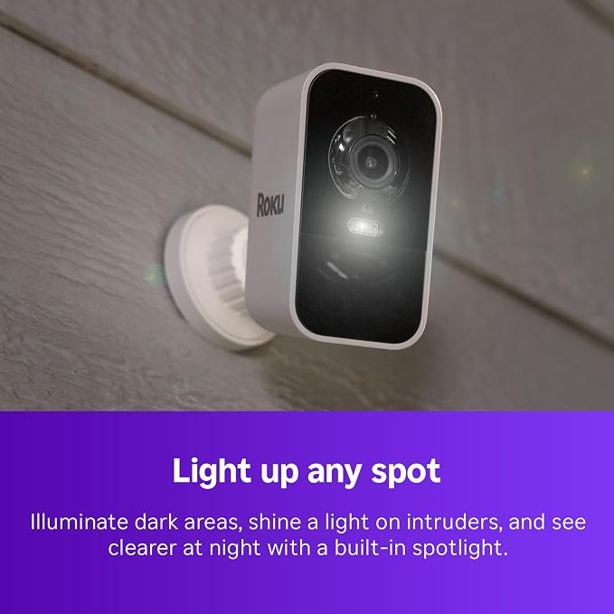 Roku Wireless Battery Security Camera 2025, Indoor/Outdoor Weather‑Resistant - Image 8