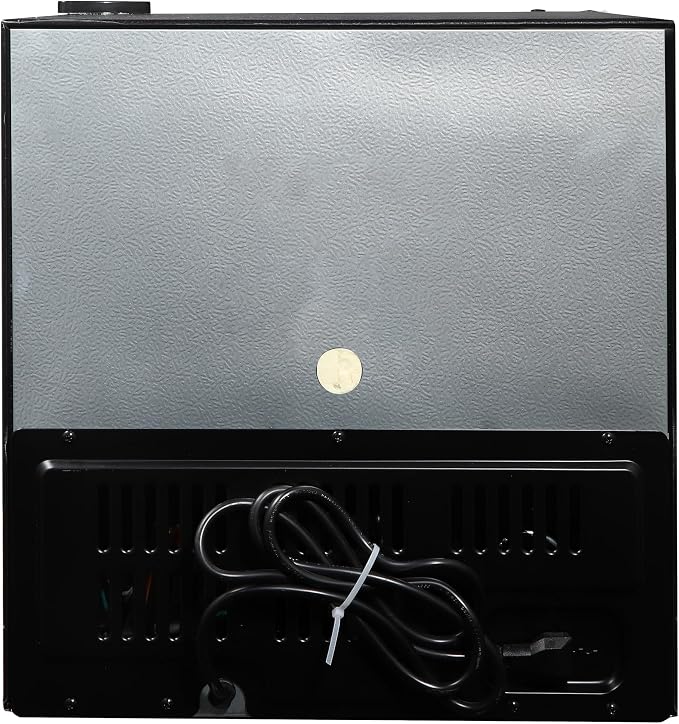 FRIGIDAIRE 12-Bottle Cooler, 1.2 Cu. Ft. Glass Door Beverage Refrigerator, Digital Display Mini Fridge with Touch Controls, Adjustable Shelves, LED Lighting & Quiet Compressor Cooling - Image 12