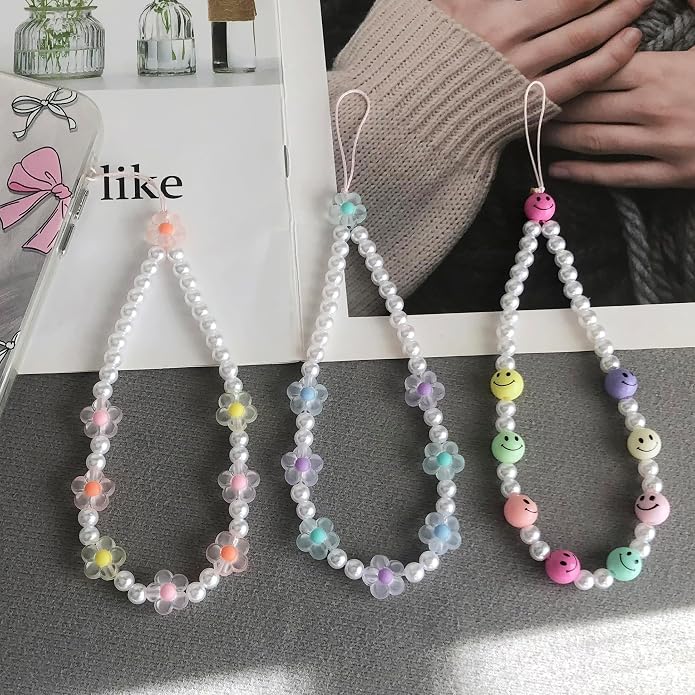 Phone Charm Strap Cute Phone Lanyard Wrist Strap Bracelet Accessories - Image 2