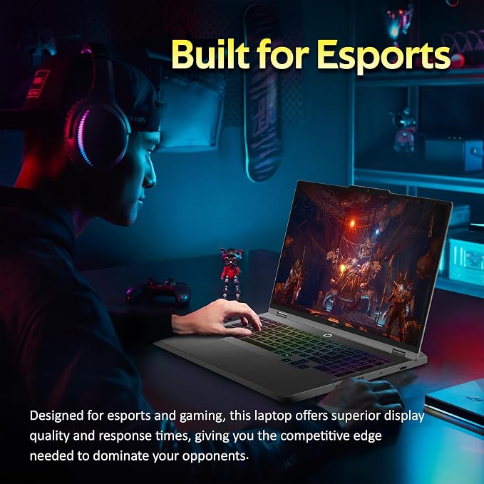 Lenovo Legion 5 16" WQXGA 240Hz Gaming Laptop, Intel Ultra 9 275HX, NVIDIA GeForce RTX 5060, 16GB DDR5, 2TB Storage (1TB SSD+1TB Docking Station Set), 24-Zone RGB Backlit Keyboard, Win 11 Pro, Gray - Image 7