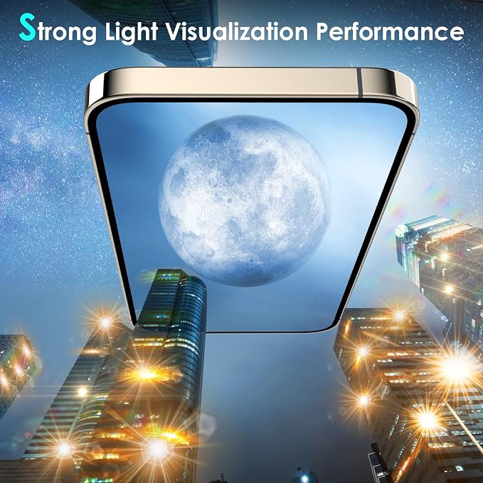 YWXTW Camera Lens Protector for iPhone 15 Pro/iPhone 15 Pro Max, HD Clear - Image 5