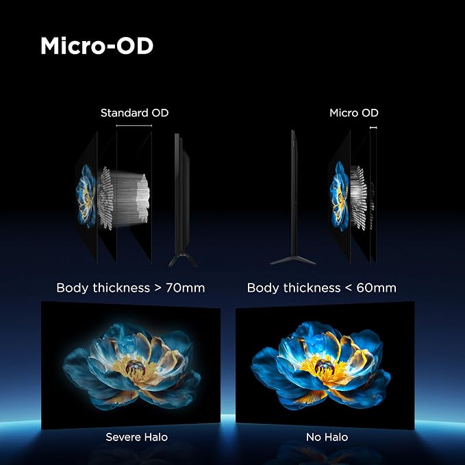 TCL 98 Inch Class QM7K Series | Mini LED QLED 4K HDR | 98QM7K, 2025 Model | 120HZ-144HZ Anti Reflective Screen Smart Google TV Dolby Atmos Onkyo Audio | Voice Remote Alexa Gaming Streaming Television - Image 8