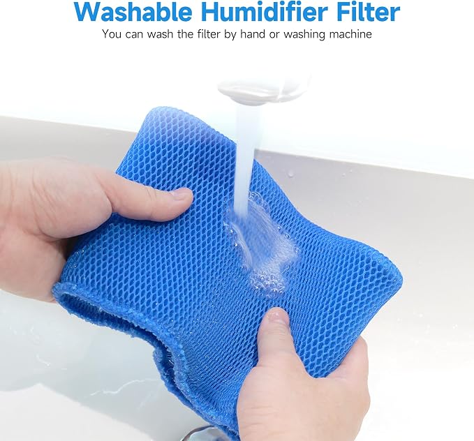 2 Packs 774S HM774S Replacement Wick Filter Compatible with DREO Smart Evaporative Humidifier HM774S HHM774S for Large Room up to 1000ft², 800ml/h High Output Air Humidifiers for Bedroom - Image 4