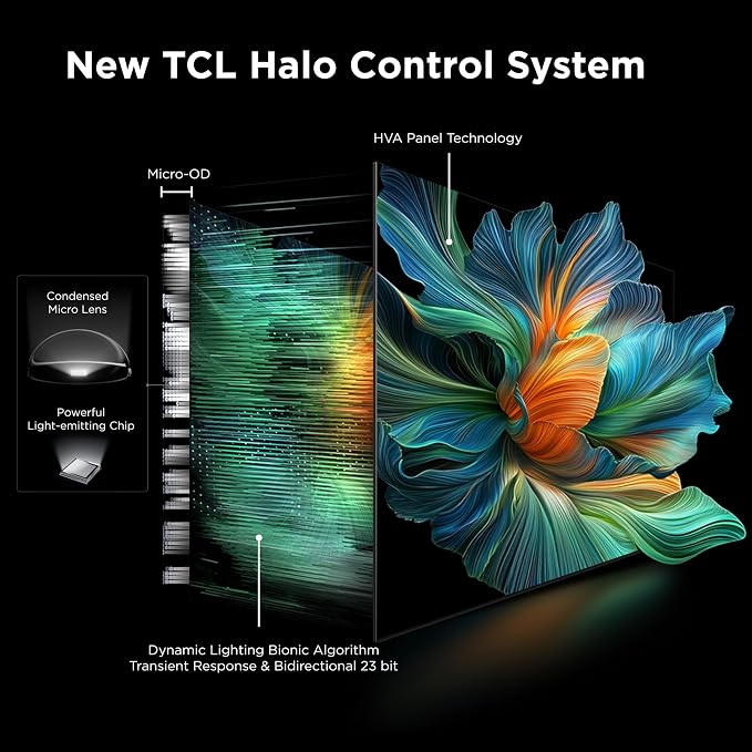 TCL 65 Inch Class QM6K Series | Mini LED QLED 4K HDR | 65QM6K, Latest Model | 120HZ-144HZ High Brightness Smart Google TV Dolby Atmos Onkyo Audio | Voice Remote Alexa Gaming Streaming Television - Image 6