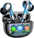 AI Translation Earbuds Real Time, 199 Language Translator Earbuds, 4 ANC Mic by Unknown