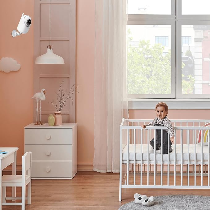 bonoch Adjustable Baby Monitor Wall Mount, Compatible Baby Camera Adjustable - Image 4