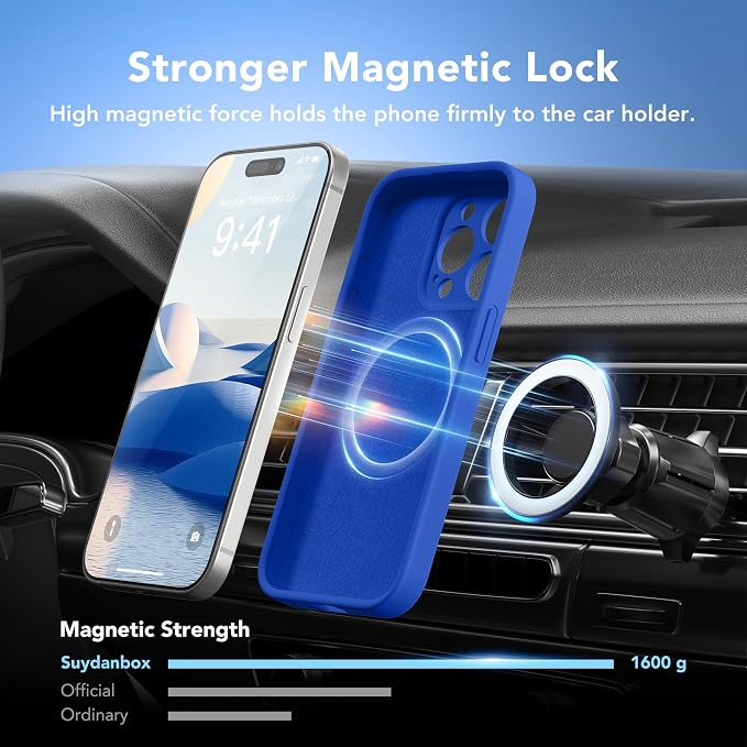 Magnetic for iPhone 15 Pro Case, Compatible - Image 3