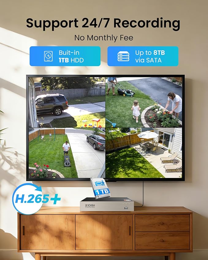 ZOSI 3K Lite Security Camera System - Image 2
