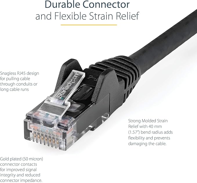 StarTech.com 6ft CAT6 Ethernet Cable - Image 3