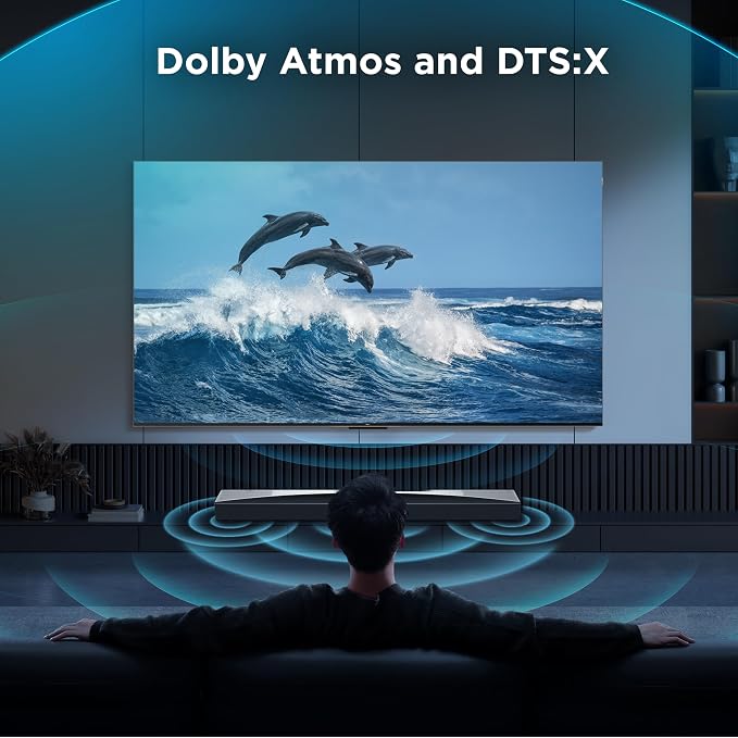 TCL Q75H 5.1.2 Surround Sound Bar with Wireless Subwoofer for Smart TV | Dolby Atmos DTS:X Auto Calibration | 620W Power Bluetooth Home Theater Speaker | App Control & Remote Control | Latest Model - Image 3