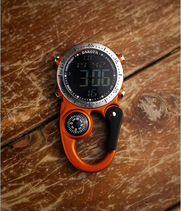 Dakota Digital Backpacker Clip, Fob and Pocket Watch, Timer and Dual Time - Image 3