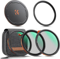 K&F CONCEPT 52mm Magnetic 1s Swap 5-Pack: CPL + VND2-32 + Black Diffusion 1/4 + by KFCONCEPT
