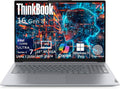 Lenovo ThinkBook 16 Gen 8 Laptop, Intel Core Ultra 7, 32GB DDR5, 1TB SSD | 16" laptop, fingerprint security, Win 11 Pro, DDR5 memory, SSD storage, ideal for business professionals by LENOVO