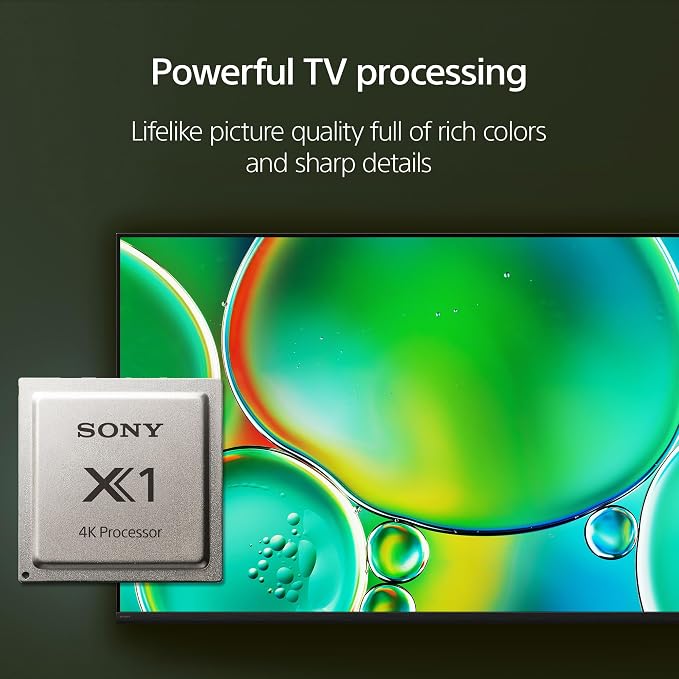 Sony 55 Inch BRAVIA 2 II LED 4K HDR Smart Google TV (K-55S20M2) | Exclusive Features for PlayStation®5, Motionflow XR, 4K Processor X1 with 4K X-Reality PRO, Triluminos Pro - Image 2