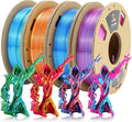 LOVOON 3D PLA Filament 1.75mm Bundle, Dual Colors 3D Printer Filament Bundle by LOVOON