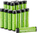Amazon Basics 16-Pack Rechargeable AAA NiMH Batteries, 800 mAh, Low by AmazonBasics
