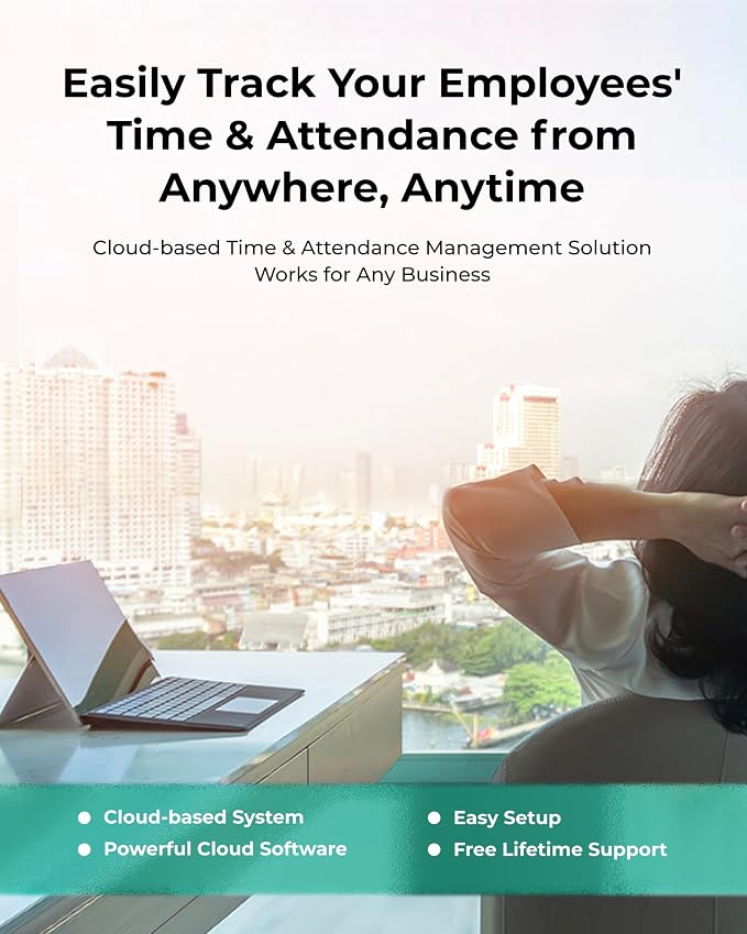ANVIZ FacePass 7 Pro Cloud-Based Time Clock - Image 4