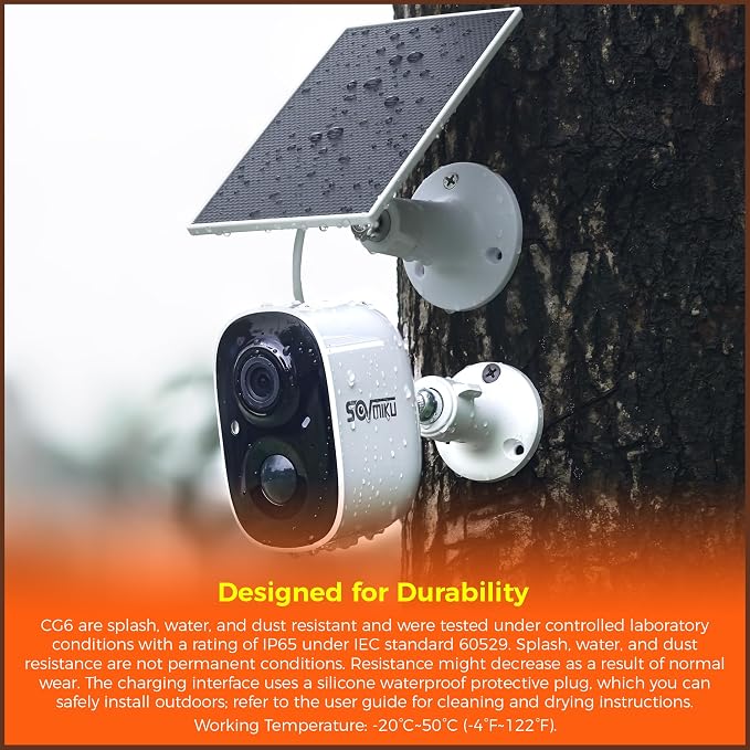 Vicohome 2CG6 Best 2K Solar Security Camera Wireless Outdoor System, No NVR - Image 8