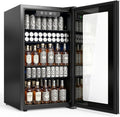 COWSAR 3.2 Cu. Ft. Beverage Refrigerator, Up to 130 Cans or 26 Bottles by COWSAR