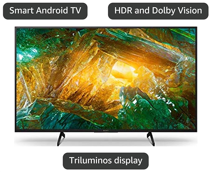 Sony X800H 65-inch TV: 4K Ultra HD Smart LED TV with HDR and Alexa Compatibility - 2020 Model - Image 3