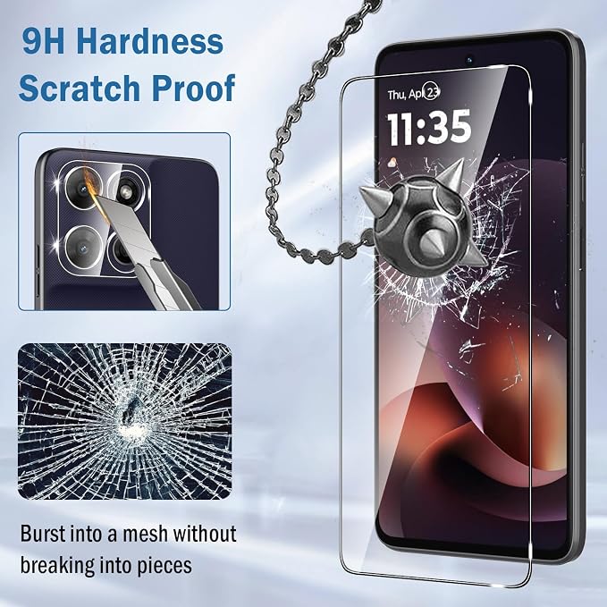 2+2 Pack for Motorola Edge 2026 Screen Protector - Image 4
