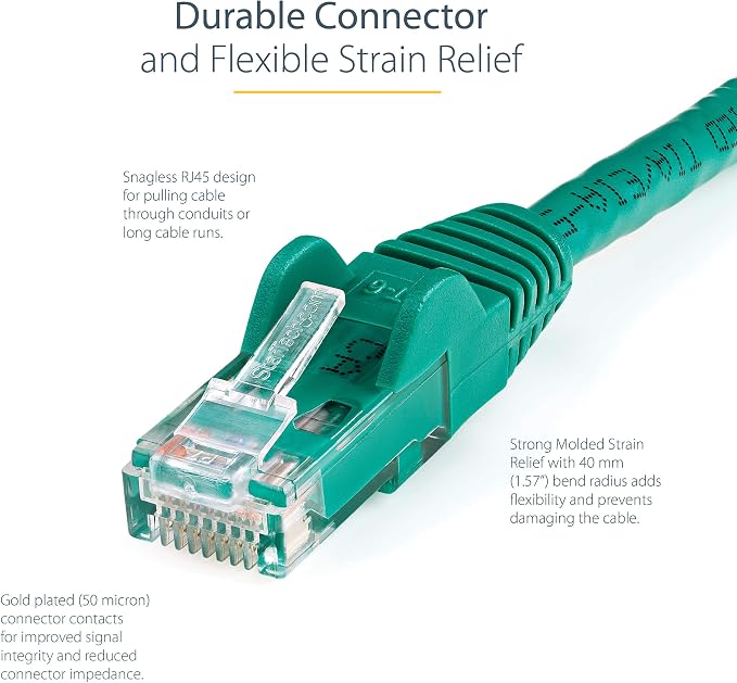 StarTech 5ft CAT6 Ethernet Cable - Image 3