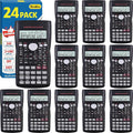 24 Pack Scientific Calculators Bulk, 2-Line Large Screen Display 240 Functions by YesBes