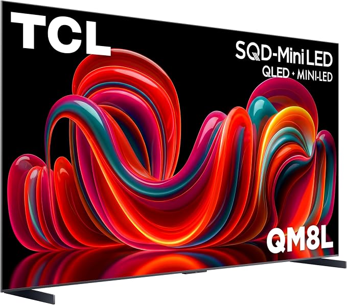 TCL 98 Inch Class QM8L Series | SQD-Mini-LED QLED Smart TV | 98QM8L, 2026 Model | 144Hz | Ultimate Color Brightness & Contrast | Google AI Bang & Olufsen | Voice Control Gaming Streaming Television - Image 14