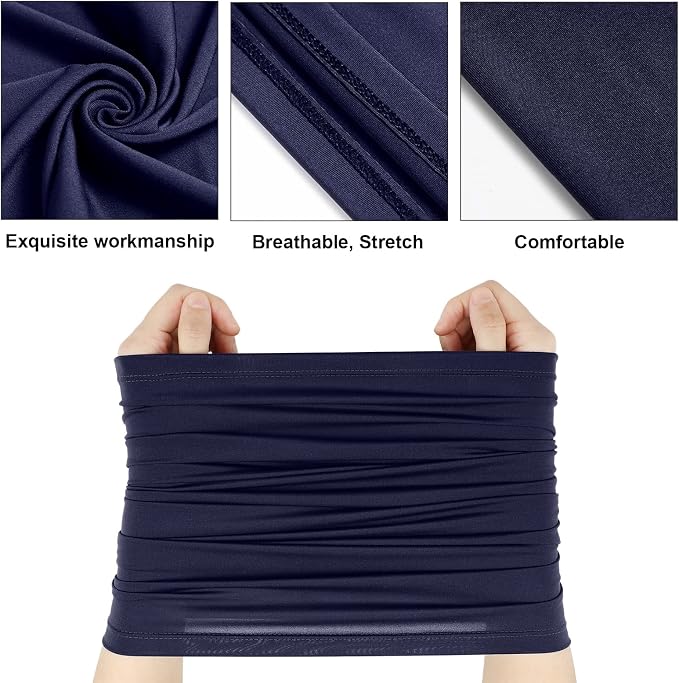 Geyoga 6 Pieces Summer UV Protection Cooling Neck Gaiter Face Clothing Neck - Image 5
