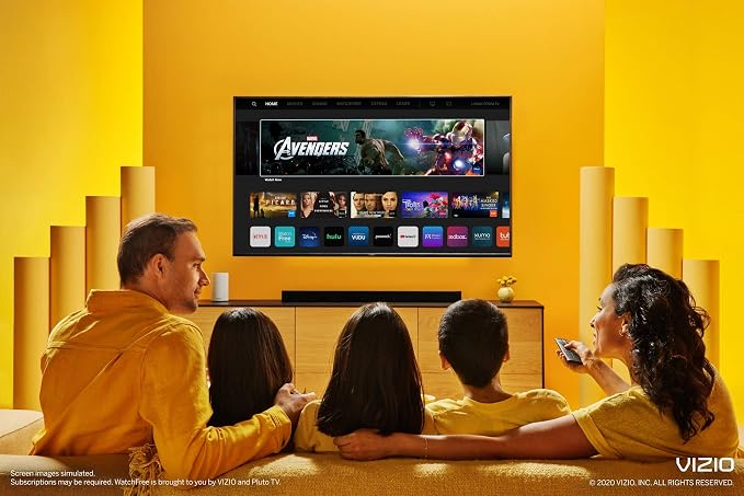 VIZIO 43 Inch 4K Smart TV, V-Series UHD HDR Television with Apple AirPlay and Chromecast Built-in - Image 8