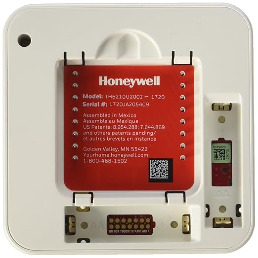 Honeywell TH6210U2001/U T6 Pro Programmable Thermostat, 2 Heat / 1 Cool Heat - Image 2