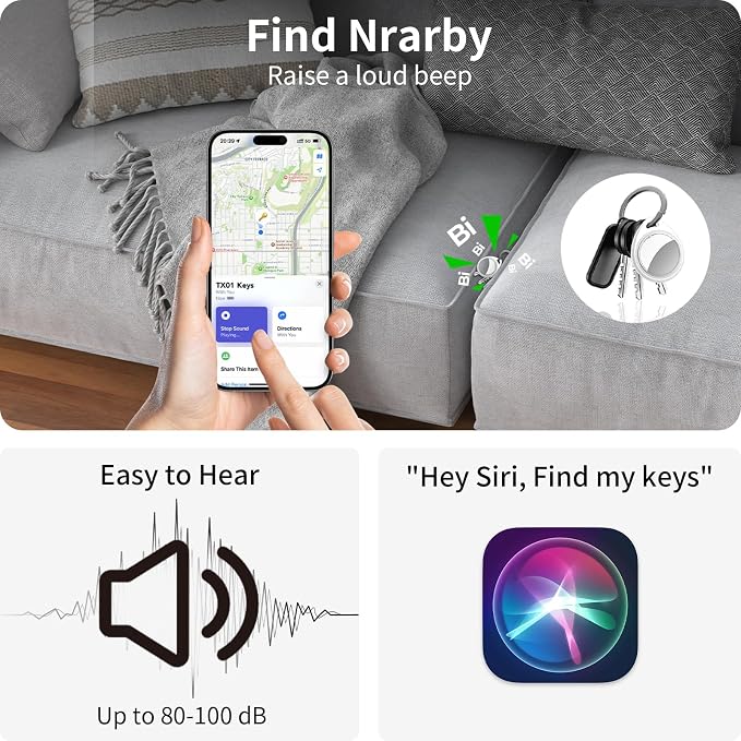 Tracker Tags-16 Pack, 5.3 Bluetooth Tracker Work - Image 5