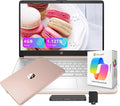 HP Stream 14" HD Laptop with AI Copilot for Student & Business, Intel Processor N150, 4GB RAM, 1.12TB Storage (128GB UFS + 1TB Docking Station), 1 Year Office 365, Wi-Fi 6, Win 11, Pale Rose Gold by HP