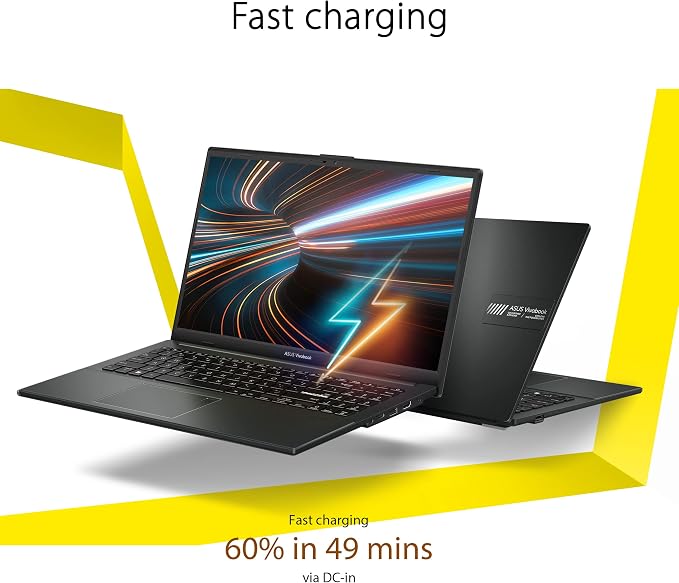 ASUS 2023 Vivobook Go 15 Laptop, 15.6" FHD Display, AMD Ryzen 5 7520U Processor, 8GB RAM, 512GB SSD, Windows 11 Home, Mixed Black, E1504FA-AS52 - Image 7