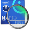 NEEWER 55mm MC UV Protection Filter 24 Layer Multi Resistant Nano Coatings/HD by Neewer
