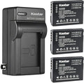 Kastar 3-Pack DMW-BCG10 Battery + AC Wall Charger Replacement by Kastar