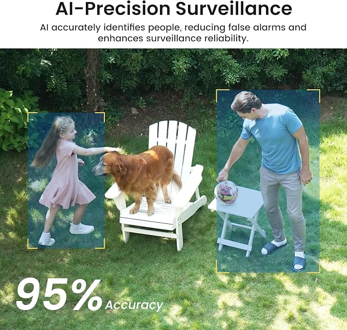 aosu Solar Security Cameras Wireless Outdoor, 2-Cam Kit, 2K QHD Home Security - Image 7
