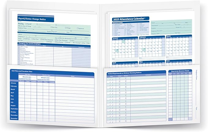 ComplyRight 2026 Attendance Calendar Folder - Image 2