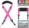 Padded iPad Binocular Camera Shoulder Strap, Nylon Neck Lanyard Strap by Gowjaw