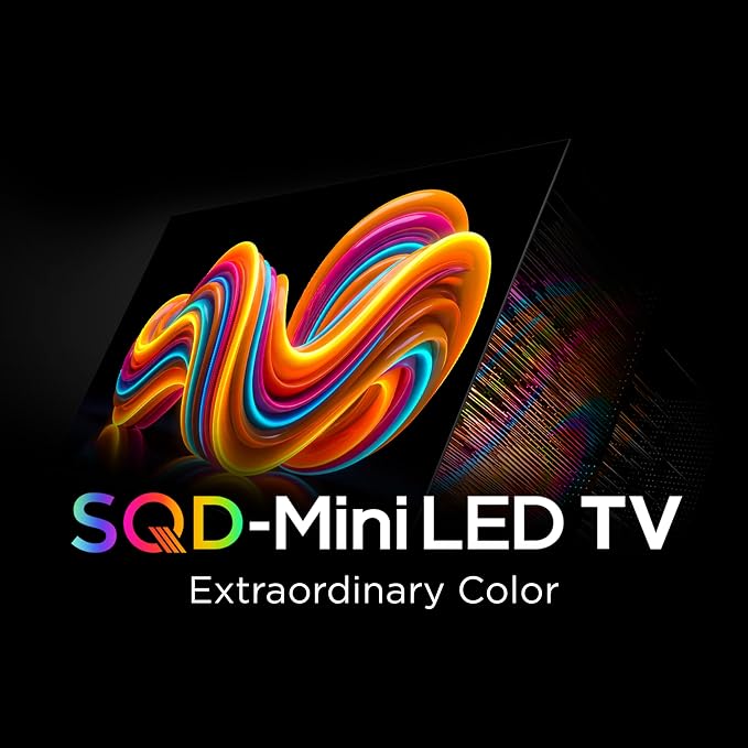 TCL 98 Inch Class QM7L Series | SQD-Mini-LED QLED Smart TV | 98QM7L, 2026 Model | 144Hz | Ultimate Color Ultra Brightness & Contrast | Google AI Bang & Olufsen | Voice Gaming Streaming Television - Image 5