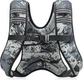 ZELUS Weighted Vest, 6lb/8lb/12lb/16lb/20lb/25lb/30lb Weight Vest by ZELUS