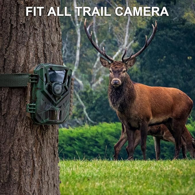 Heavy Duty Trail Camera Strap 4-Pack – 440lbs Adjustable Nylon Straps - Image 7