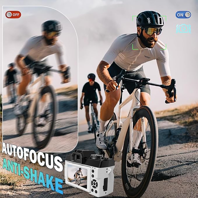 True 5K Digital Camera for Photography, Autofocus & Anti-Shake, 16X Zoom - Image 7