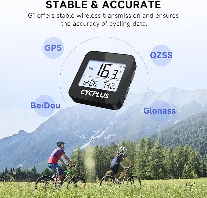 CYCPLUS GPS Bike Computer, Wireless Cycling Computer - Image 4
