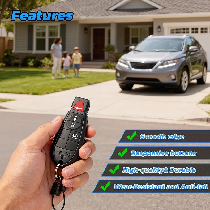 Key Fob 2Pcs 05026378 Compatible - Image 6