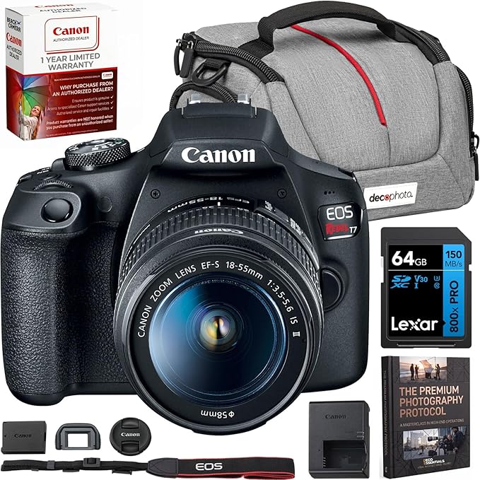 Canon EOS Rebel T7 DSLR Camera by Canon