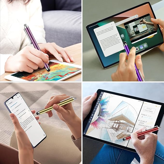 Stylus Pens for Touch Screens, SLKIJDHFB 20 Pack Universal Capacitive Touch - Image 4