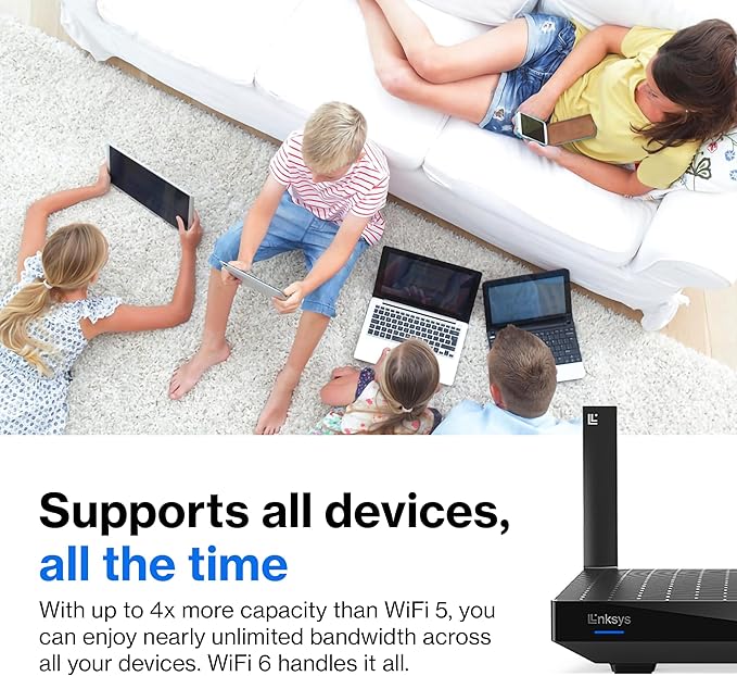 Linksys Hydra Pro 6 Mesh WiFi 6 Router - Image 5