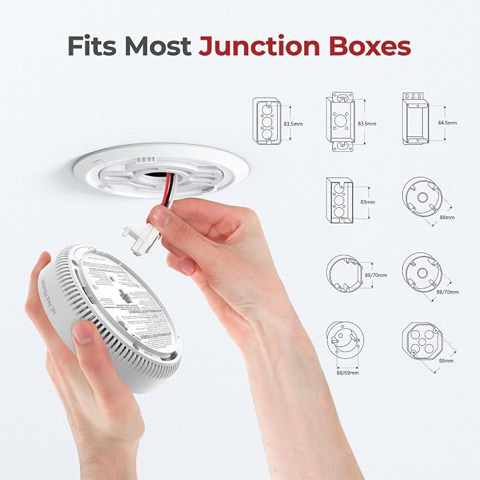 SITERLINK Hardwired Smoke and Carbon Monoxide Detector - Image 7